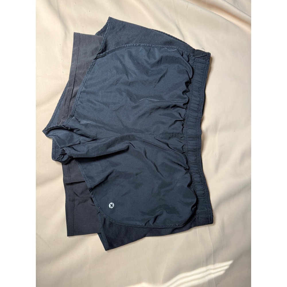 RBX Active Women Black 2-in-1 Running Shorts with Built-in Liner XL